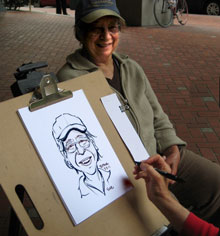 Barbara Pikus Caricatures