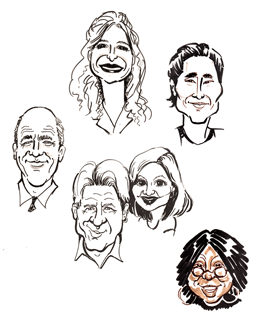 Celebrity Caricatures